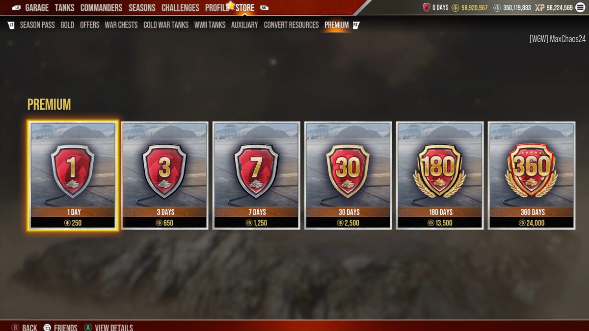 World of Tanksおすすめ課金